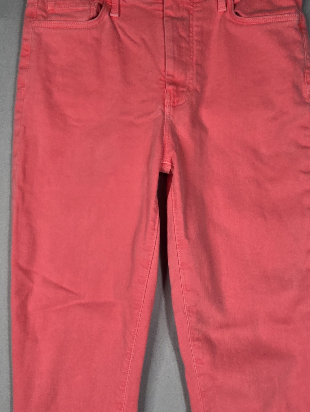 Frank & Eileen Faded Pink Coral Jean Size 27 Stretch Denim Sligo AS IS SPOT - Picture 5 of 16